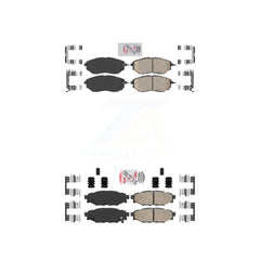 AmeriBRAKES KNF-100904 Disc Brake Pad for 2015-2021 Subaru WRX - Front and Rear