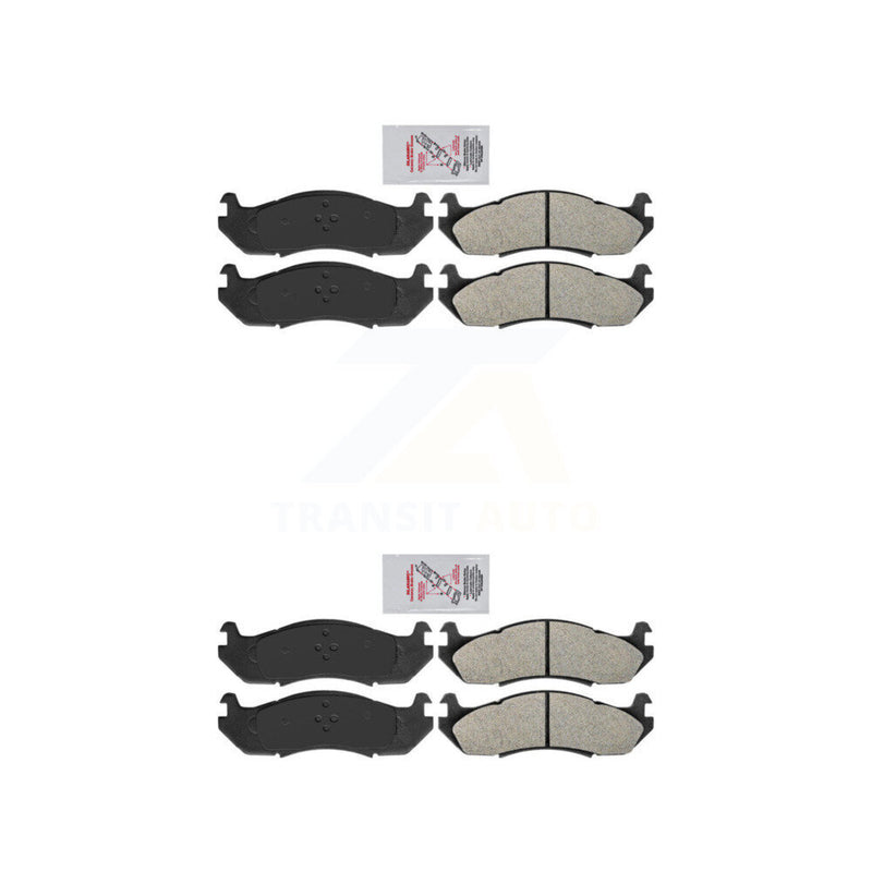 AmeriBRAKES KNF-100947 Disc Brake Pad for 2002-2003 Hummer H1 - Front and Rear