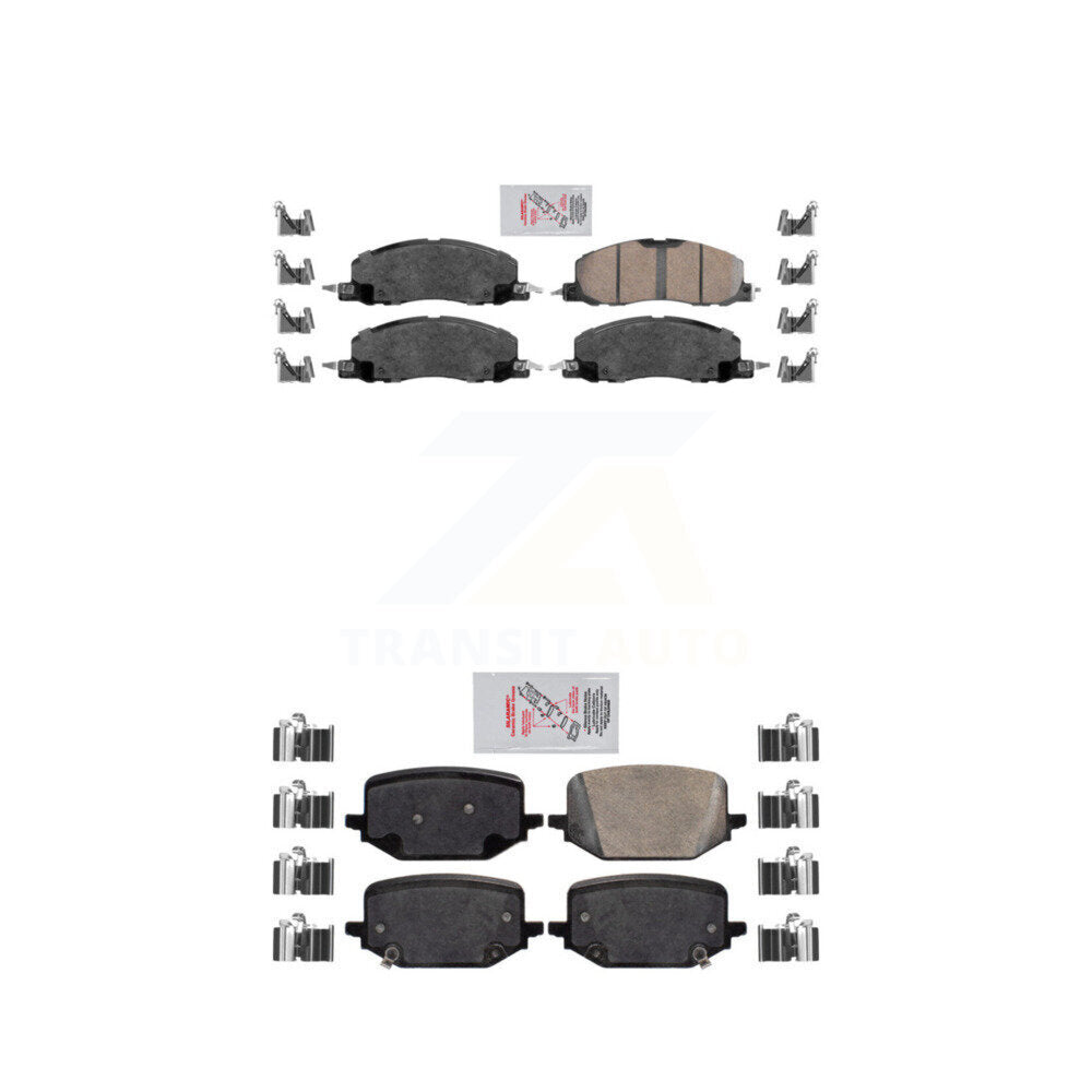 AmeriBRAKES KNF-100961 Disc Brake Pad for 2020-2023 Lincoln Aviator - Front and Rear