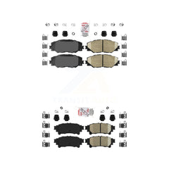 AmeriBRAKES KNF-100964 Disc Brake Pad for 2016-2020 Toyota Mirai - Front and Rear