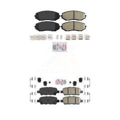AmeriBRAKES KNF-100977 Disc Brake Pad for 2009-2013 Suzuki Grand Vitara - Front and Rear