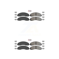 AmeriBRAKES KNF-100986 Disc Brake Pad for 2017-2022 Ford F-600 Super Duty, Ford F-450 Super Duty, Ford F-550 Super Duty - Front and Rear