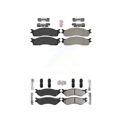 AmeriBRAKES KNF-100991 Disc Brake Pad for 2003-2008 Dodge Ram 1500, Dodge Ram 2500, Dodge Ram 3500 - Front and Rear