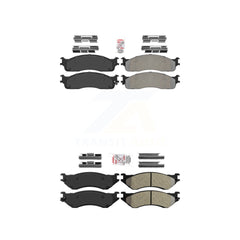 AmeriBRAKES KNF-100992 Disc Brake Pad for 2003-2008 Dodge Ram 1500, Dodge Ram 2500, Dodge Ram 3500 - Front and Rear