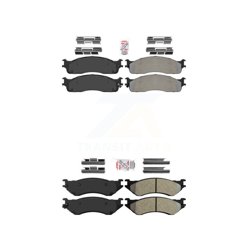 AmeriBRAKES KNF-100992 Disc Brake Pad for 2003-2008 Dodge Ram 1500, Dodge Ram 2500, Dodge Ram 3500 - Front and Rear