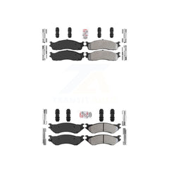 AmeriBRAKES KNF-100995 Disc Brake Pad for 2003-2008 Dodge Ram 1500, Dodge Ram 2500, Dodge Ram 3500 - Front and Rear