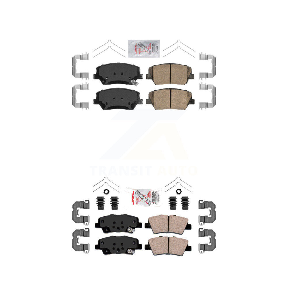 AmeriBRAKES KNF-101067 Disc Brake Pad for 2019-2022 Hyundai Nexo - Front and Rear