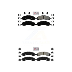 AmeriBRAKES KNF-101079 Disc Brake Pad for 2019-2022 Ram 3500 - Front and Rear