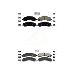 AmeriBRAKES KNF-101080 Disc Brake Pad for 2019-2022 Ram 3500 - Front and Rear