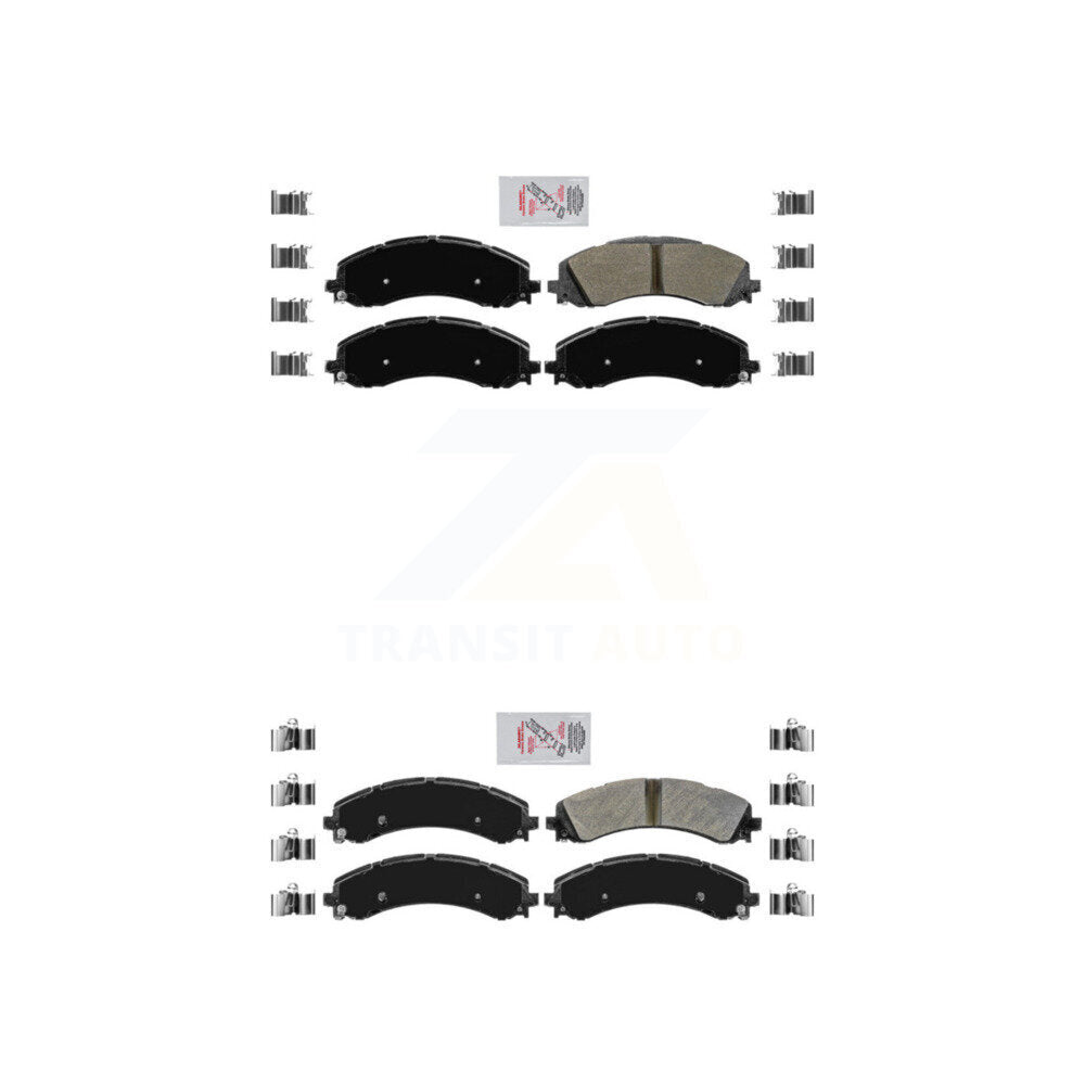 AmeriBRAKES KNF-101083 Disc Brake Pad for 2019-2022 Ram 3500 - Front and Rear