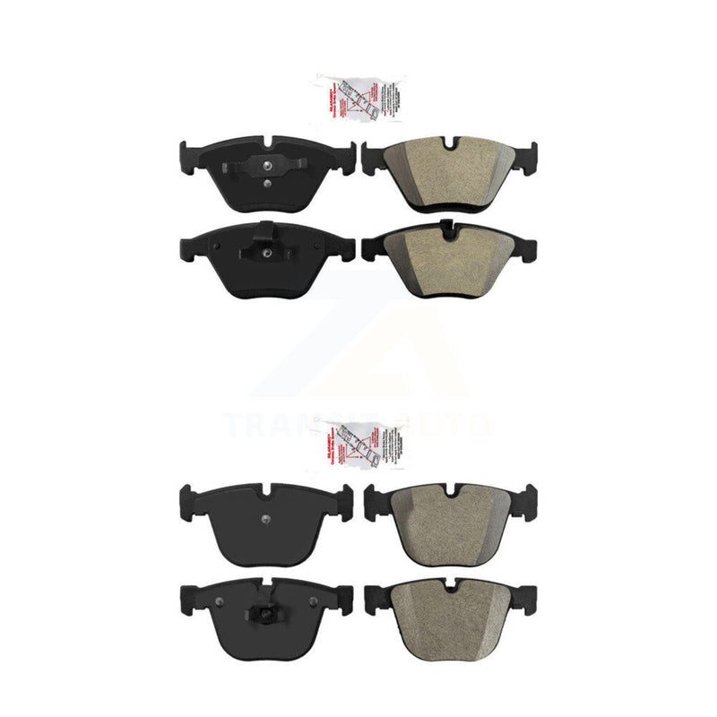 AmeriBRAKES KNF-101102 Disc Brake Pad for 2002-2013 BMW 1 Series M, BMW 535i and More - Front and Rear