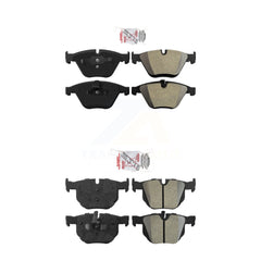 AmeriBRAKES KNF-101108 Disc Brake Pad for 2007-2013 BMW 335i, BMW X1 and More - Front and Rear
