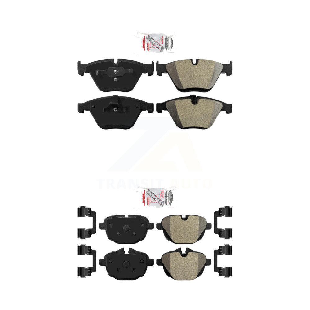 AmeriBRAKES KNF-101110 Disc Brake Pad for 2011-2014 BMW Z4 - Front and Rear