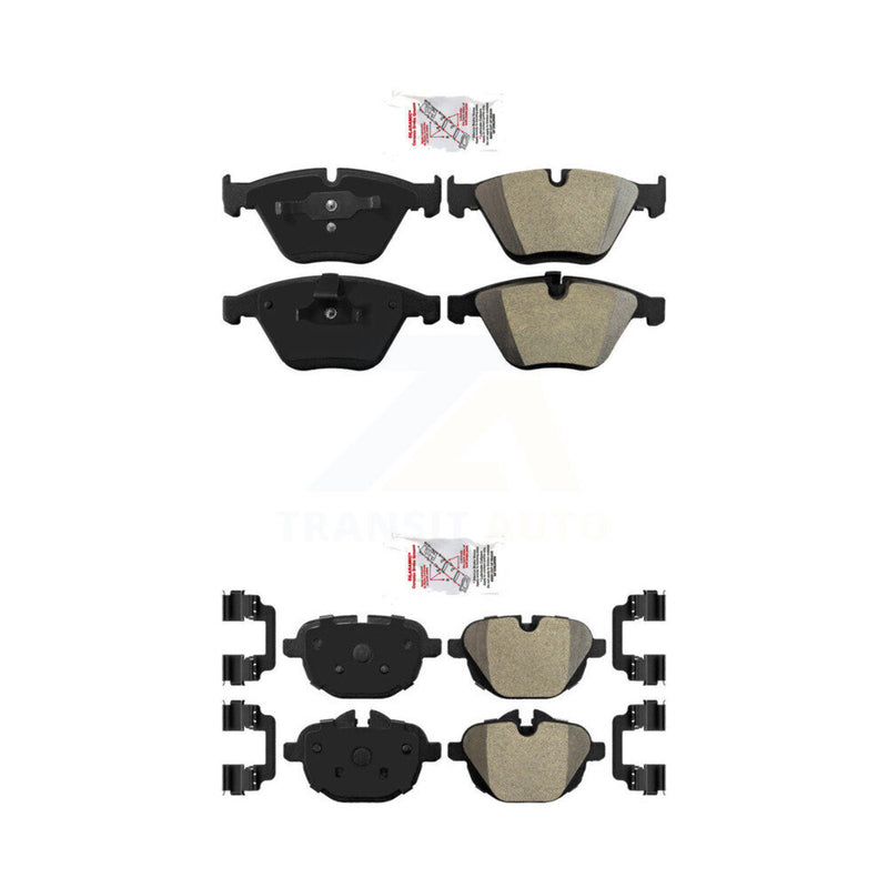AmeriBRAKES KNF-101110 Disc Brake Pad for 2011-2014 BMW Z4 - Front and Rear