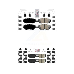 AmeriBRAKES KNF-101130 Disc Brake Pad for 2018-2024 Toyota Camry - Front and Rear