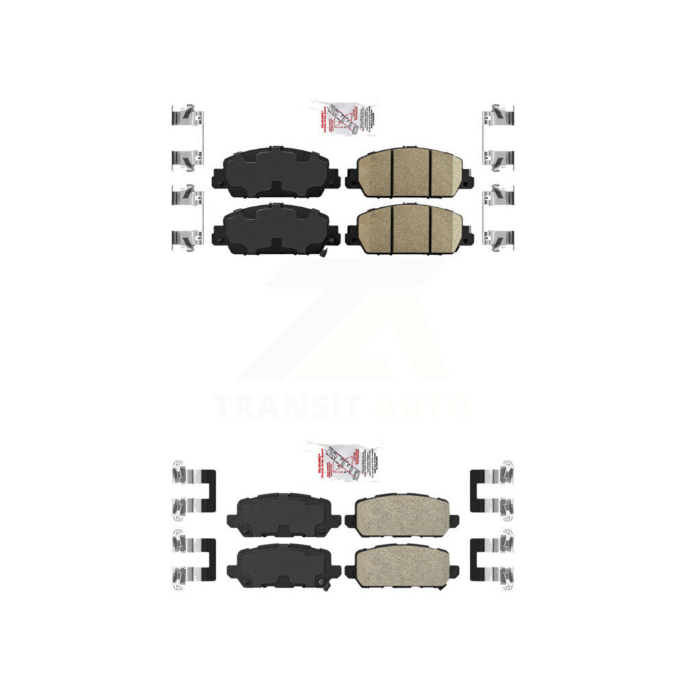 AmeriBRAKES KNF-101145 Disc Brake Pad for 2016-2022 Honda HR-V - Front and Rear