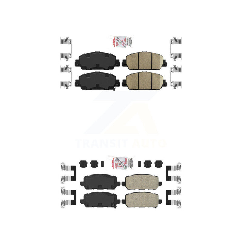 AmeriBRAKES KNF-101146 Disc Brake Pad for 2016-2022 Honda HR-V - Front and Rear