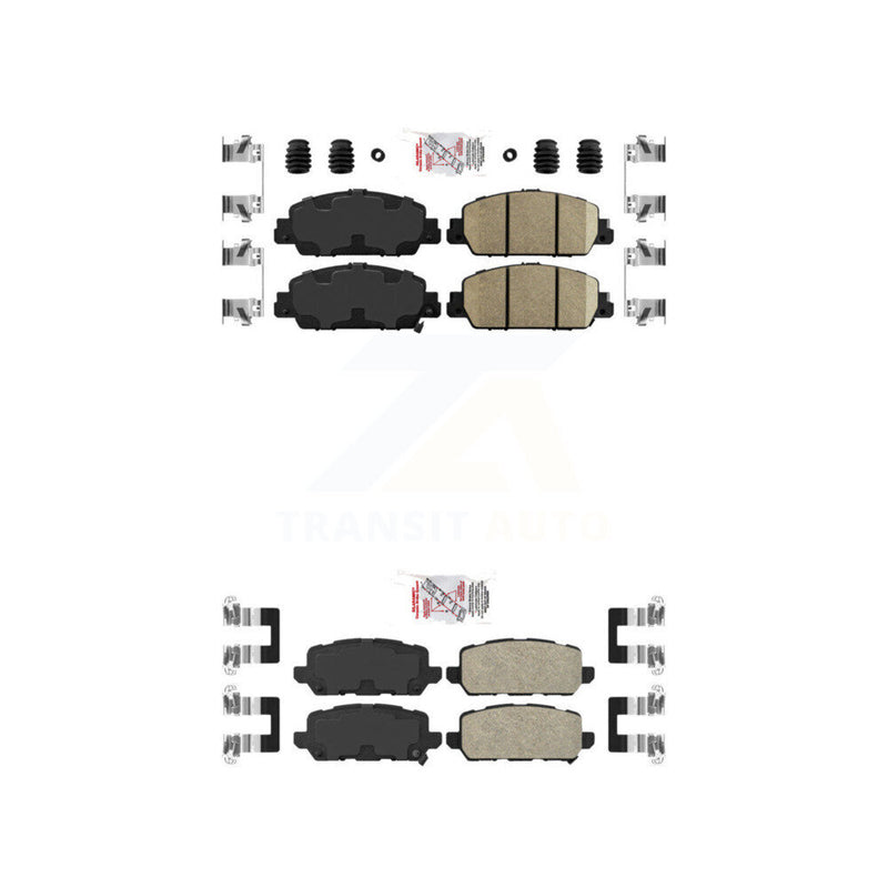 AmeriBRAKES KNF-101147 Disc Brake Pad for 2016-2022 Honda HR-V - Front and Rear