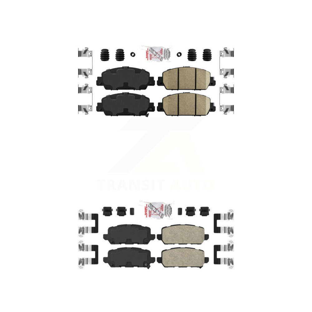 AmeriBRAKES KNF-101148 Disc Brake Pad for 2016-2022 Honda HR-V - Front and Rear
