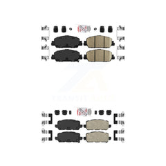 AmeriBRAKES KNF-101148 Disc Brake Pad for 2016-2022 Honda HR-V - Front and Rear