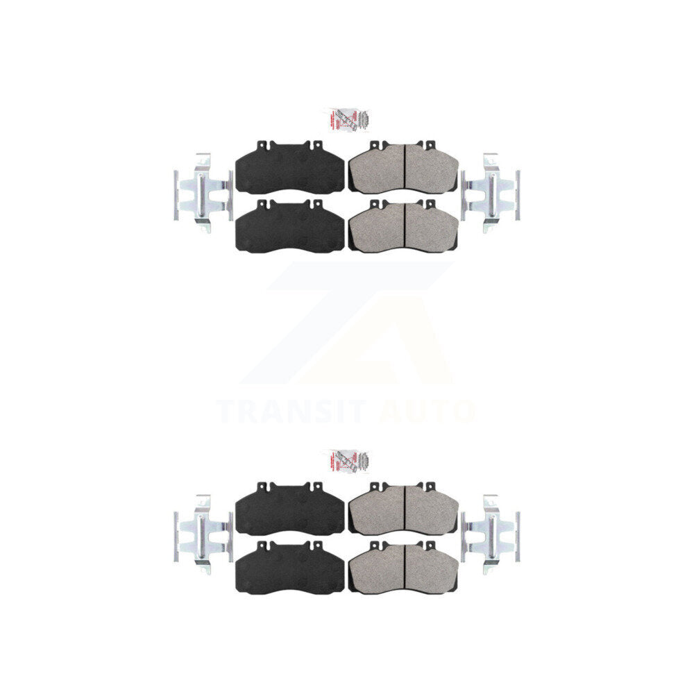 AmeriBRAKES KNF-101149 Disc Brake Pad for 2005-2011 Workhorse W42, Hino 145, Hino 165 - Front and Rear