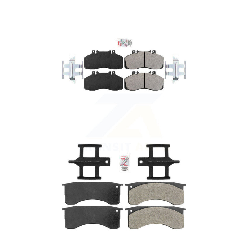 AmeriBRAKES KNF-101150 Disc Brake Pad for 2005-2010 Hino 185 - Front and Rear