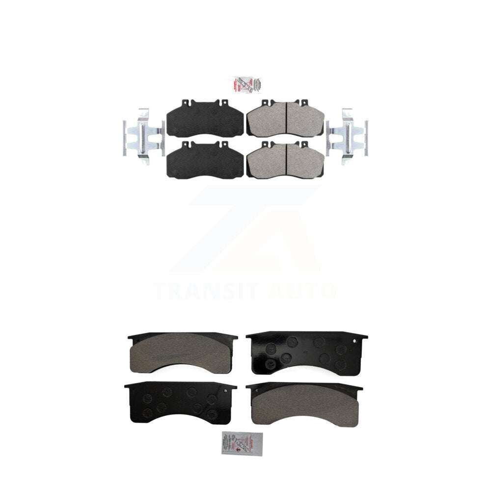 AmeriBRAKES KNF-101151 Disc Brake Pad for 2005-2010 Hino 185 - Front and Rear