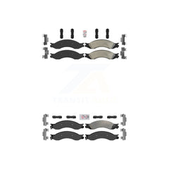 AmeriBRAKES KNF-101157 Disc Brake Pad for 2003-2009 Chevrolet C4500 Kodiak, Chevrolet C5500 Kodiak and More - Front and Rear