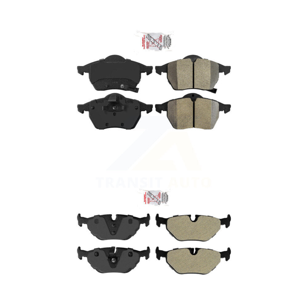 AmeriBRAKES KNF-101166 Disc Brake Pad for 1999-2009 Saab 9-5 - Front and Rear