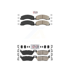 AmeriBRAKES KNF-101170 Disc Brake Pad for 2018-2021 Ford Expedition, Ford F-150, Lincoln Navigator - Front and Rear