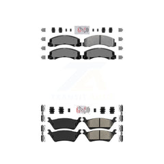 AmeriBRAKES KNF-101177 Disc Brake Pad for 2018-2020 Ford F-150 - Front and Rear
