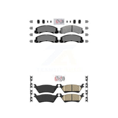 AmeriBRAKES KNF-101178 Disc Brake Pad for 2018-2020 Ford F-150 - Front and Rear