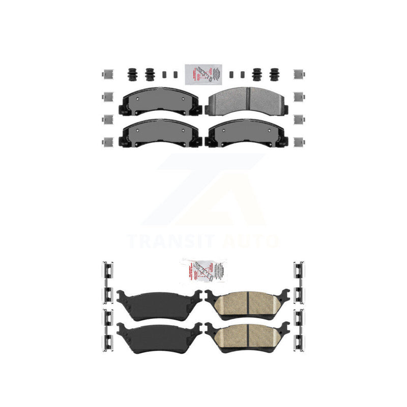 AmeriBRAKES KNF-101178 Disc Brake Pad for 2018-2020 Ford F-150 - Front and Rear