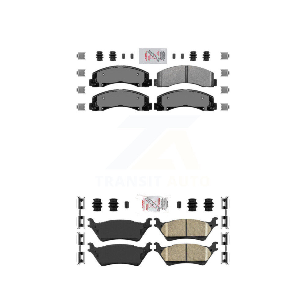 AmeriBRAKES KNF-101179 Disc Brake Pad for 2018-2020 Ford F-150 - Front and Rear