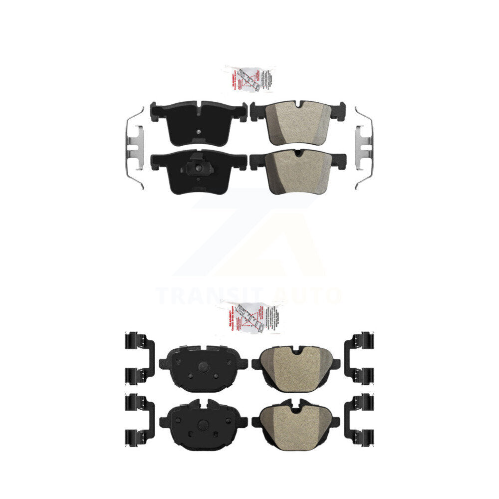 AmeriBRAKES KNF-101200 Disc Brake Pad for 2011-2018 BMW X4, BMW X3 - Front and Rear