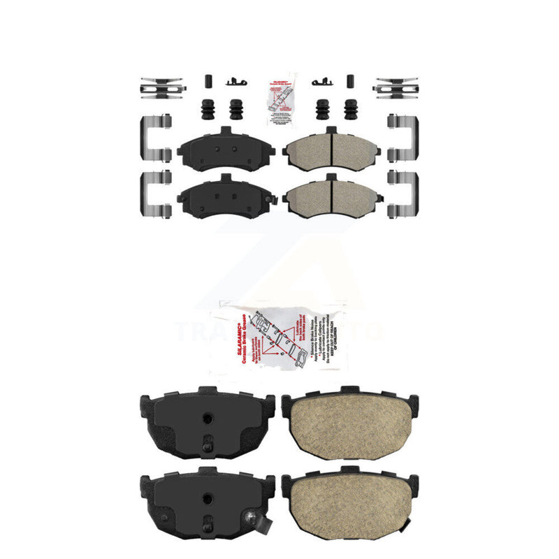 AmeriBRAKES KNF-101230 Disc Brake Pad for 2002-2005 Hyundai Elantra - Front and Rear