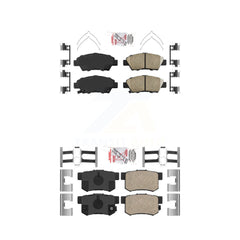 AmeriBRAKES KNF-101300 Disc Brake Pad for 2011-2015 Honda CR-Z - Front and Rear
