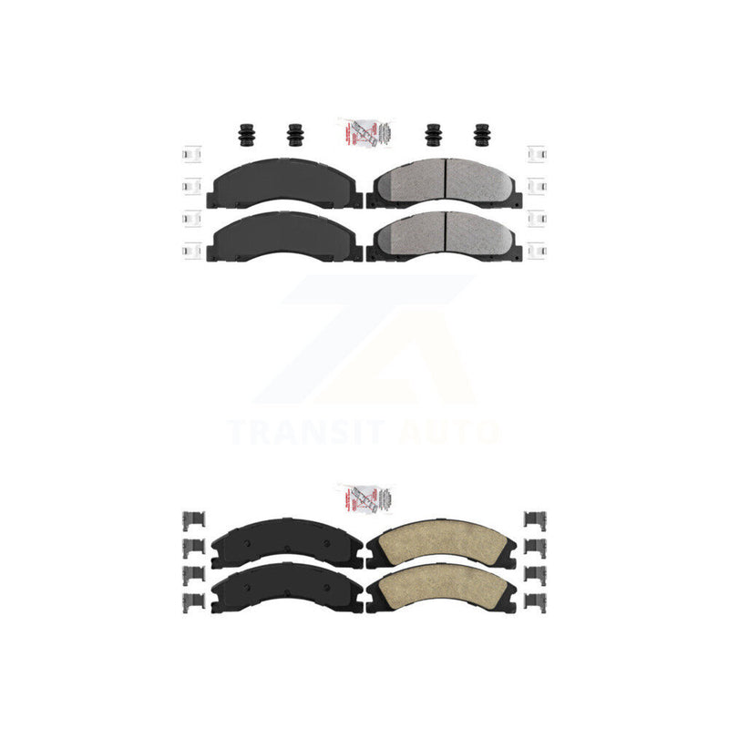 AmeriBRAKES KNF-101315 Disc Brake Pad for 2008-2023 Ford E-450 Super Duty - Front and Rear