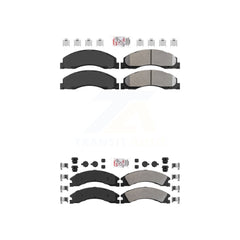AmeriBRAKES KNF-101320 Disc Brake Pad for 2008-2023 Ford E-450 Super Duty - Front and Rear
