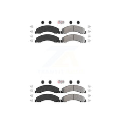 AmeriBRAKES KNF-101321 Disc Brake Pad for 2008-2023 Ram 4500, Ram 5500 and More - Front and Rear