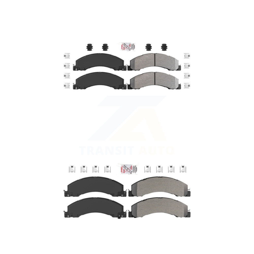 AmeriBRAKES KNF-101322 Disc Brake Pad for 2008-2023 Ram 4500, Ram 5500 and More - Front and Rear