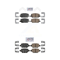 AmeriBRAKES KNF-101328 Disc Brake Pad for 2018-2022 Buick Encore, Chevrolet Trax - Front and Rear