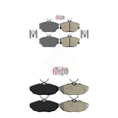 AmeriBRAKES KNF-101344 Disc Brake Pad for 1993-1998 Mercury Cougar, Ford Thunderbird, Lincoln Mark VIII - Front and Rear