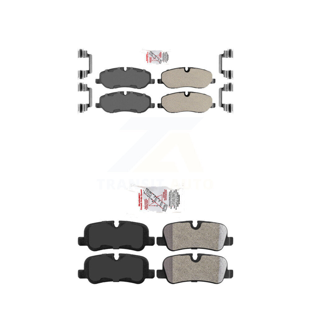 AmeriBRAKES KNF-101345 Disc Brake Pad for 2005-2009 Land Rover Range Rover Sport, Land Rover Range Rover, Land Rover LR3 - Front and Rear