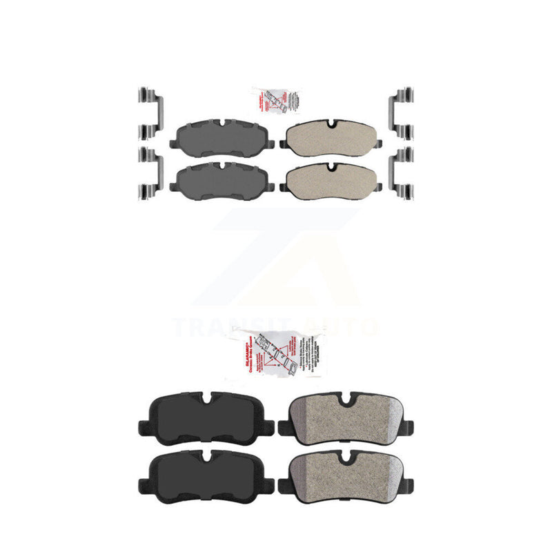 AmeriBRAKES KNF-101345 Disc Brake Pad for 2005-2009 Land Rover Range Rover Sport, Land Rover Range Rover, Land Rover LR3 - Front and Rear