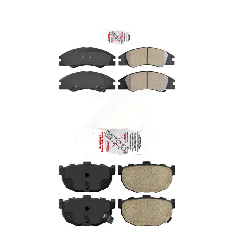 AmeriBRAKES KNF-101365 Disc Brake Pad for 2004-2009 Kia Spectra, Kia Spectra5 - Front and Rear