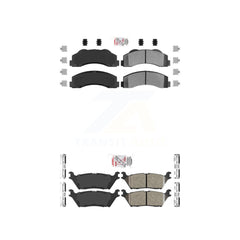 AmeriBRAKES KNF-101370 Disc Brake Pad for 2015-2017 Ford F-150 - Front and Rear