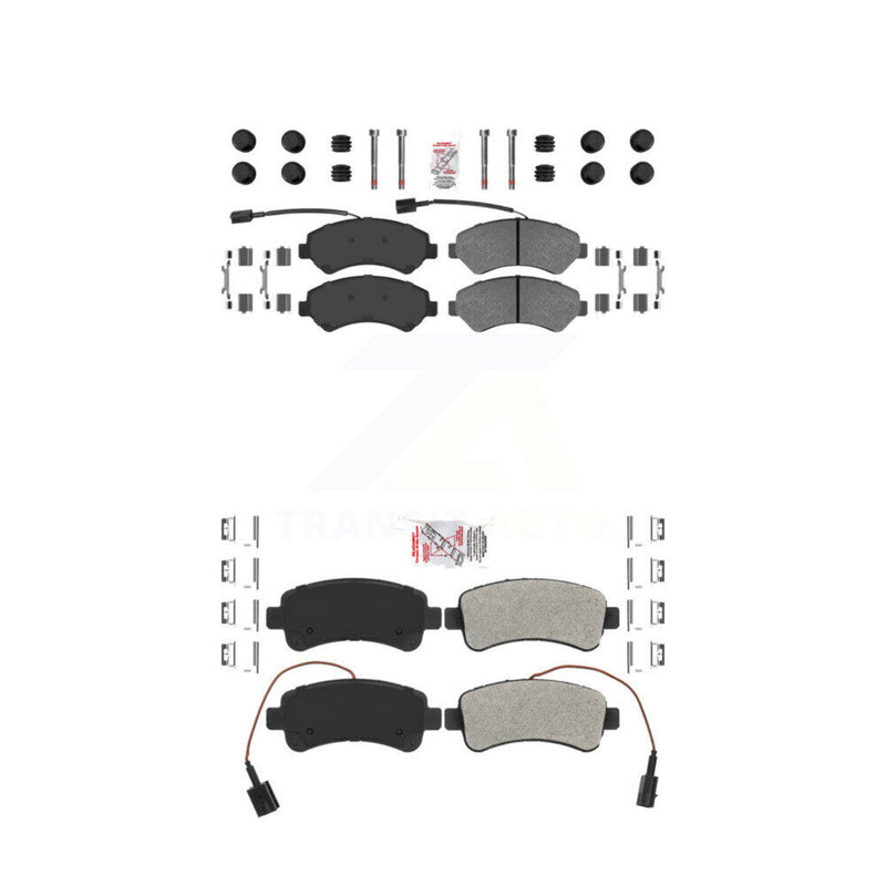 AmeriBRAKES KNF-101386 Disc Brake Pad for 2014-2020 Ram ProMaster 1500, Ram ProMaster 2500, Ram ProMaster 3500 - Front and Rear
