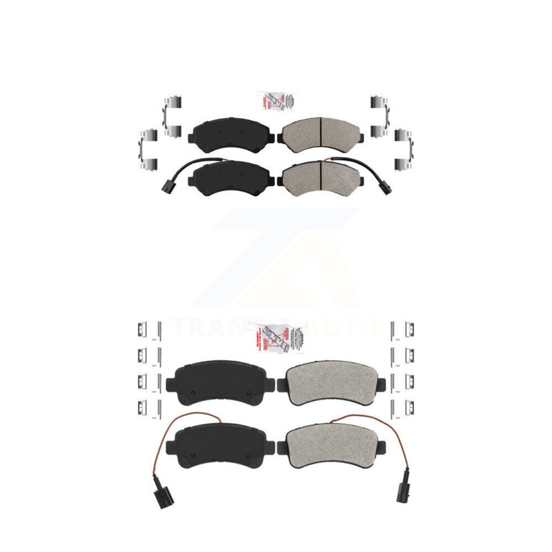 AmeriBRAKES KNF-101388 Disc Brake Pad for 2014-2020 Ram ProMaster 1500, Ram ProMaster 2500, Ram ProMaster 3500 - Front and Rear