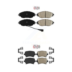 AmeriBRAKES KNF-101419 Disc Brake Pad for 2012-2021 Volkswagen GTI, Volkswagen CC - Front and Rear